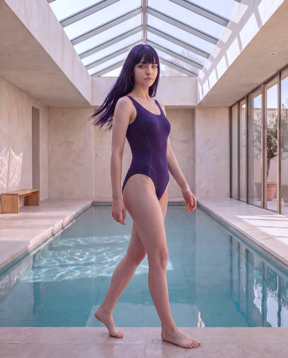Frame 05: Poolside motion